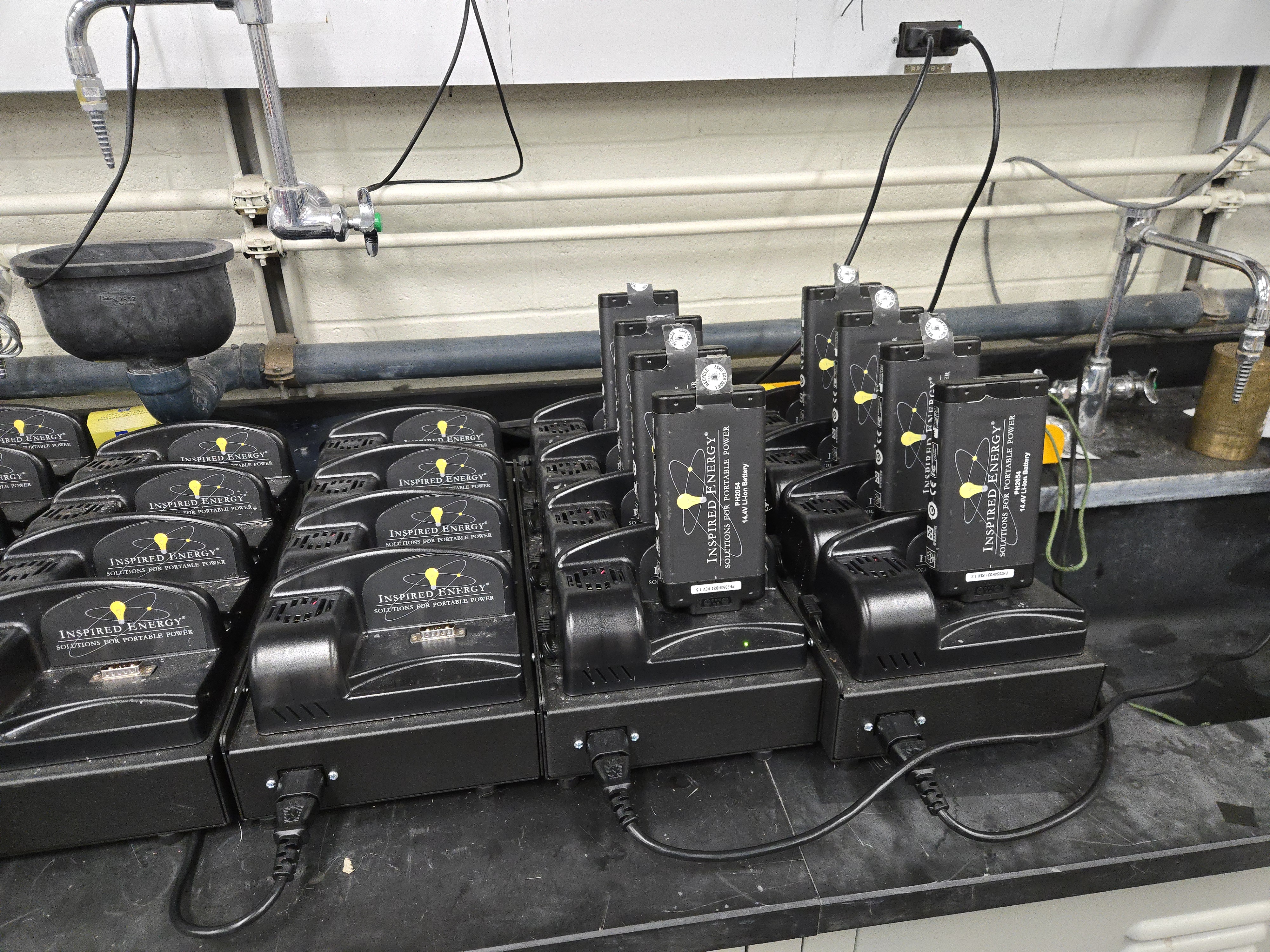 Location of Dingo battery chargers